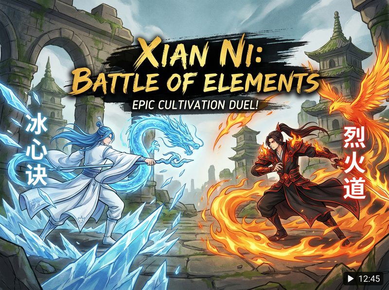 玩物社区玩物社区 | 冰火双修对决视频解说精华版